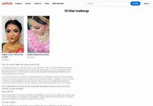 Find Perfect Bridal Makeup Artist at wefind - Makeup artists have the power to groom a person to perfection. So find the perfect makeup artists in your budget. Request a quote from makeup artists to perfect your look during all your wedding events.