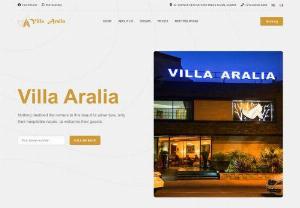 Hotel Villa Aralia Rabat Agdal Morocco | +212-608 82 6006 - Hotel Villa Aralia Rabat Morocco - Enchanting setting, VILLA ARALIA HOTEL is uniquely decorated with local materials: marbled floor quarries of the city of Khnifra, Taza stone, old doors with natural pigments Sal, copper chandeliers and tapestry come from an old factory of Fes dating early 19th century  VILLA ARALIA HOTEL serves a daily breakfast that includes Moroccan pancakes, homemade jams, and many other surprises. The guest house can, also, on request, serve dinner.  VILLA ARALIA HOTEL has a conference room for your...