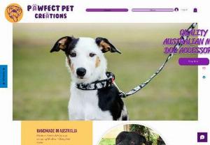 Pawfect Pet Creations - One of Perth's leading suppliers of hand crafted polyester leads and collars and accessories using only the strongest premium supplies.