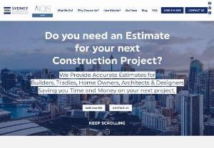 construction estimating service - Sydney Estimator is a team of experts in construction estimation and project management who serve Sydney and NSW. We provide cost effective Construction Estimating Services for the Building and Construction Industry.