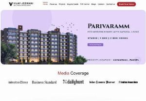 Vijay Jeswani Top Real Estate Developers in Navi Mumbai - Vijay Jeswani Leading Real Estate Developers in Panvel, Navi Mumbai. Studio, 1,2,3-BHK Flats. Enquire Now : +91 9820 33 66 99.