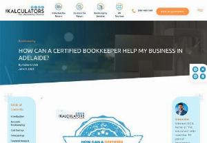 How Can A Certified Bookkeeper Help My Business In Adelaide? | The Kalculators - Bookkeeping is an essential aspect of managing finances for any business. It involves accurately recording and organizing financial transactions, such as sales, purchases, and expenses. While I can provide you with a brief explanation here, I encourage you to visit my blog post on 