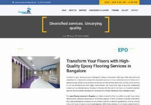 Best Epoxy Flooring Services in Bangalore - Sanjana Enterprises - Looking for high-quality and best epoxy flooring services in Bangalore? Look no further than Sanjana Enterprises! Our team of experienced professionals offers top-notch epoxy flooring installation services for commercial, industrial, and residential spaces. From surface preparation to topcoat application, we ensure a seamless and aesthetically pleasing epoxy flooring finish that is durable and easy to maintain. Contact us today to learn more about our epoxy flooring services in Bangalore.