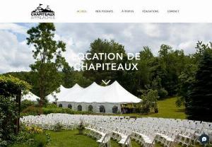 Chapiteaux Appalaches - Chapiteaux Appalaches is your trusted partner for all your marquee and reception equipment rental needs in the Chaudire-Appalaches region and surrounding area!