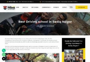 Best Car Driving school in Sadiq Nagar - Mr Singh Prime Driving Academy - MR Singh Prime Driving Academy is a car driving school located in Sadiq Nagar, Delhi. We offer comprehensive driving lessons for students of all levels, from beginner to advanced. Our experienced and certified instructors will provide you with the skills and knowledge you need to become a safe and confident driver.  We offer both theoretical and practical lessons, and our curriculum is designed to meet the requirements of the Delhi Transport Authority.