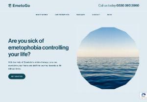EmetoGo | Break Free from Emetophobia - EmetoGo is here to deliver life-changing therapy that will help people with a fear of vomiting start living without limits. Weve brought together a team of phobia experts with the experience and knowledge to help anyone manage their symptoms and even beat emetophobia for good.