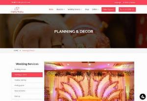 Planning and Dcor | Wedding Venues Decoration Service in Delhi Ncr | Wedding Mantras - Are you planning a dream wedding and searching for Wedding Dcor Services In Delhi NCR? Then your search ends here ! Welcome your guests with Luxury Wedding Planner In Delhi NCR. Comfort Your Journey (CYJ)  a well known Wedding Planner in Delhi NCR makes a customised wedding plan with all services of wedding arrangements for a hassle-free execution. To know more please ring at  8130781111 - 8826291111.