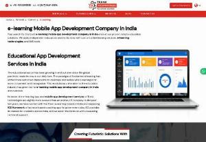 e-learning mobile app development company in India - Looking for an e-learning mobile app development company in India? Then you can contact Trank Technologies. They specialize in creating innovative e-learning solutions for mobile platforms. With their expertise and experience, they can help you build a cutting-edge app tailored to your specific needs.