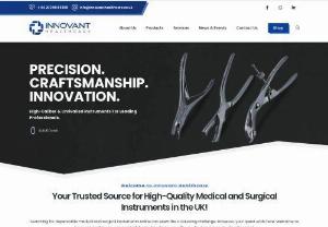 Innovant HealthCare - Medical and Surgical Instruments in the UK - At Innovant Healthcare, we provide a broad range of medical hand instruments to medical professionals and distributors. Every product we supply is of the highest quality and is backed up by our industry-leading customer service.