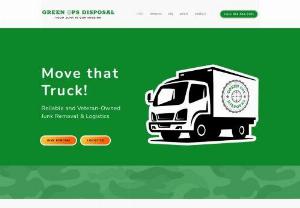 Green ops Disposal - veteran owned junk removal and cleanout business