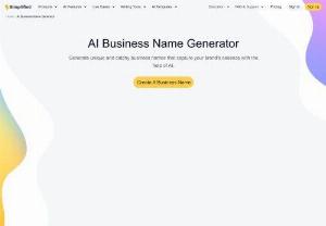 Cut through the Clutter with Our AI Business Name Generator - The AI Business Name Generator is user-friendly and intuitive, even for those who have little to no experience in branding or marketing. Its interface is designed to guide business owners through the branding process step-by-step, making it easy for them to brainstorm, refine, and select the most appropriate name for their business. Users can access the tool online and generate multiple suggestions in just a few minutes.