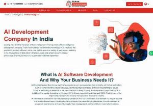 AI development company in India - Contact us, a premier AI development company in India, for exceptional AI solutions. Trank Technologies specializes in AI research, machine learning, and advanced analytics. Let's power your business with cutting-edge AI technology.
