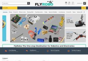 Flyrobos Exclusive Robot collection is here! - FlyRobo is a robotics and electronics company based in Ahmedabad, Gujarat, India. They offer a wide range of products, including drones, quadcopters, robots, and electronic components. FlyRobo is committed to providing high-quality products and excellent customer service.