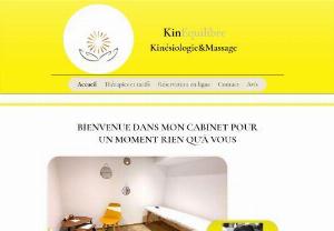 Kin-balance - Small practice offering kinesiology sessions as well as relaxing or therapeutic massages.