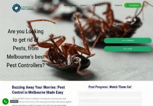 Friendly Pest Control - At Friendly Pest Control in Melbourne, we understand the importance of maintaining a pest-free environment in your home or business. Our professional team is dedicated to providing top-notch pest control services to the residents of Melbourne and its surrounding areas. With years of experience in the industry, we have gained a solid reputation for delivering effective solutions to eliminate pests and prevent future infestations.