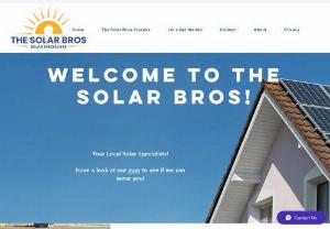 The Solar Bros - We are two brothers, and a growing team, who are tired of seeing the misinformation and deception in the solar industry. We strive to bring you honest and straight-forward solar service and sales by providing the answers to all your questions without sleezy sales tactics and that pushy car salesman vibe.