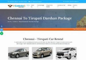 Best Tirupati Darshan Tour Provider in Chennai - Garuda Tours and Travels is the leading Tirupati Darshan Tour Provider in Chennai. They have extensive experience and knowledge in Providing safe journey to Tirumala Tirupati temple visit. So if you are considering to visit Tirupati then Garuda is the best choice to have hassle free pilgrimage trip.