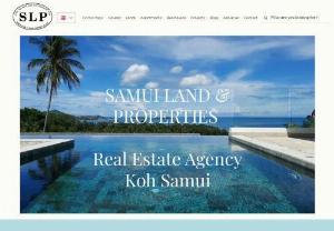 Samui Land Property - Real estate agency specializing in the sale of building plots, villas, new developments, shops, resorts and hotels throughout Koh Samui. Our agency, located at the entrance to Lamai in the south of the island, welcomes you to define a customized project together. Thanks to our extensive experience on the island, we can assure you that your purchase will be completed in complete safety.