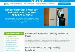 Deep cleaning services in Dubai - Every space is unique, with different cleaning needs. Deep cleaning services in Dubai understand this and offer tailored cleaning solutions to meet individual requirements. They conduct a thorough assessment of the space, identifying problem areas, and designing a customized cleaning plan. From sanitizing kitchen surfaces and degreasing appliances to cleaning carpets, upholstery, and air ducts, they ensure every aspect of your space receives meticulous attention.