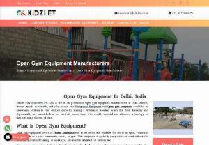 Open Gym Equipment - If you are finding Manufacturers of Open Gym Equipment In Delhi. You can go with Kidzlet Play Structures Pvt. Ltd. Our Open Gym Equipment offers a versatile and accessible fitness solution for individuals of all ages and fitness levels. We design with inclusive features like adjustable heights and clear instructions on how to use each piece of equipment correctly. Don't hesitate, to place your order today by calling us.