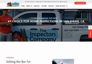 The San Diego Inspectors Company - The San Diego Inspectors Company is a home inspection company serving all of San Diego County. The company is BBB-accredited and InterNACHI-certified,  Address: 1901 Fourth Ave Suite #100-G San Diego, CA 92101 Phone: (619) 552-3087
