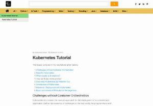 Kubernetes Made Easy: Your Ultimate Tutorial for Efficient Container Management - Unlock the potential of Kubernetes with our comprehensive tutorial! Dive into the world of container orchestration as we demystify its concepts and guide you through practical examples. Master Kubernetes' architecture, deployment strategies, and gain hands-on experience to revolutionize your application deployment and management. Start your journey now!