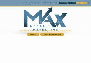 Max Effect Marketing - Max Effect Marketing is a leading Web Design company & digital marketing agency in Denver, CO. We offer services with the latest technology and creativity in SEO, Pay Per Click, Reputation Management, Graphic design, Marketing Automation, Social Media Optimization Services & e-commerce SEO services,  with Website design and development.