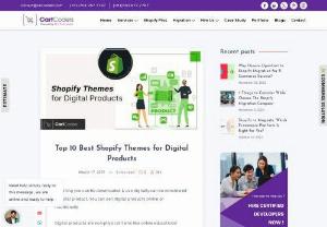 Best 10 Shopify Themes for Digital Products - Shopify themes for digital products are carefully designed and optimized templates that enhance the visual appeal and functionality of your online store. The best Shopify themes for digital products are specifically for businesses selling digital goods such as software, e-books, online courses, music, and more. With a focus on showcasing your digital products effectively, these themes offer customizable layouts, easy navigation, and seamless integration with payment gateways and digital...