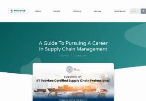 A Guide to Pursuing a Career in Supply Chain Management - Look at some of the most important aspects of supply chain management, and offer advice on how you can build a successful and sustainable supply chain career.