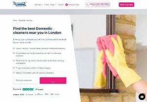 Find the best Domestic cleaners near you in London - Fantastic Cleaning is a leading domestic cleaning company based in London that specializes in providing exceptional cleaning services for your home. We understand that a clean and tidy home is essential for your wellbeing, and that's why we offer a wide range of domestic cleaning services that cater to your specific needs. Our team of skilled and experienced cleaners is equipped with the latest cleaning tools and products to deliver a thorough and efficient cleaning service.