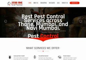 Pest Control in Navi Mumbai - Pest Control in Navi Mumbai is an expert in knowing pest behavior, appropriate control methods, and the safe application of chemicals. Star One Pest Control manages and eliminates various types of pests that commonly infest homes, offices, and public spaces in the city. Call 97691 88654.