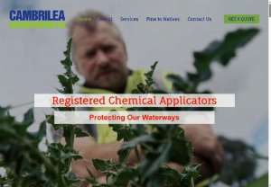 Cambrilea Weed Spraying Services - Cambrilea Weed Spraying provides expert weed spraying services and riparian planting solutions for effective weed control and landscape restoration.