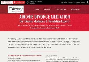 Fairway Divorce Solutions - Airdrie - At Fairway Divorce Solutions Airdrie we know how hard divorce conflict can be. The Fairway Method uses the Independently Negotiated Resolution (INR) process to get you through your divorce one manageable step at a time. Well help you understand the issues, make informed decisions, reach an agreement, and move into the future.