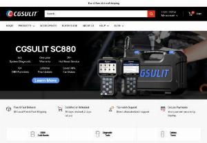 Cgsulit Car Diagnostic Scanner Expert - Cgsulit is the expert of car diagnostic scanner, founded in 2014, which is sold all over the wold. TPMS, OBDII code reader, diagnostic scanner and battery analyzer are the best sellers in cgsulit. The slogan of cgsulit is toenjoy repairing by yourself, save money for repairing.