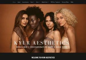 Kyur Aesthetics - Kyur Aesthetics is the city's first medical aesthetics practice, offering a revolutionary approach to achieving skin goals through nonsurgical and non-invasive procedures. Our dedicated team of Board Certified Medical Providers strives to enhance the inherent beauty of each individual.