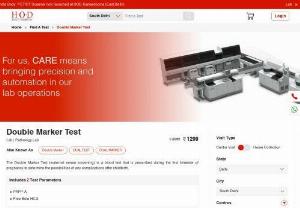 Double Marker Test - If you are living in Delhi-NCR, you can book this test by searching double marker test price in delhi. You can also find a centre doing this test near you, by searching double marker test centre near me.