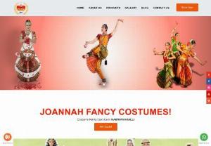 Joannh Fancy Costumes - Fancy Dress costumes in Bangalore - For your upcoming occasion, get a perfect fancy dress costume in Bangalore! At our costume shop, discover a large selection of gorgeous clothing and accessories for historical people as well as superheroes. Prepare yourself to let your imagination go insane and make priceless memories with our gorgeous fancy dress outfits in Bangalore. For more information contact us!