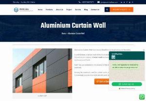 Aluminium Curtain Wall For Sale - Aluminium curtain wall for sale has good operation for sale.