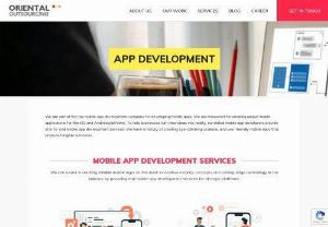 Mobile App development Company- Oriental Outsourcing - We are one of the top mobile app development company for developing mobile apps. We are renowned for creating unique mobile applications for the iOS and Android platforms. To help businesses turn their ideas into reality, our skilled mobile app developers provide end-to-end mobile app development services. Mobile app development Company, app development company, app developer, Android app development, iOS app development, App development company near me.
