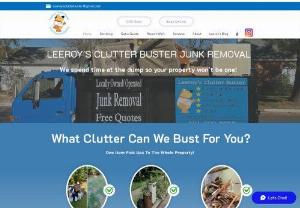 Leeroy's Clutter Buster - We offer affordable junk removal services in the Greater Richmond, Tri-Cities area.One item pick ups to the whole property.