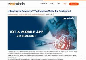 The Impact Of IoT On Mobile App Development - learn more about the Impact Of IoT On Mobile App Development. Lets start by taking a quick look at the latest market data!