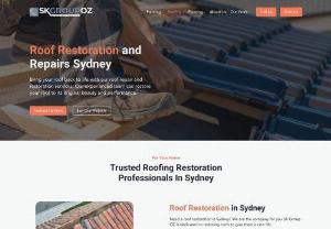 Roof Restoration Sydney - SK Group OZ provides professional roof restoration services in Sydney. We specializes in roofing restorations and renovations, and strive to give the best outcomes with great results.
