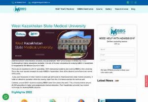 West Kazakhstan State Medical University - Affinity Education Pvt. Ltd. offers excellent opportunities for individuals aspiring to study MBBS abroad. With a strong reputation and experience in the field of international education, Affinity Education Pvt. Ltd. provides comprehensive guidance and support to students throughout the entire process.