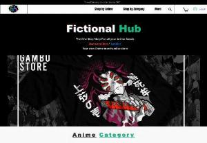 fictional hub - we sell anime print t-shirts and merchandises