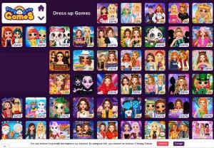 Dress Up Games for Girls - Step into a world of fashion and imagination with our enchanting dress-up games for girls! Create dazzling styles, mix and match outfits, and unlock your inner designer. Unleash your creativity and let the fashionista within you shine!