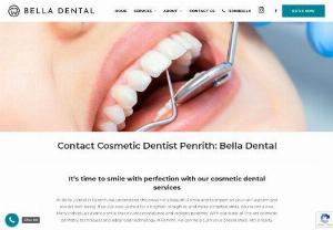 Cosmetic Dentist Penrith - Looking for a cosmetic dentist in Penrith? Contact our team to get the best smile of your life with our latest cosmetic dental technologies.