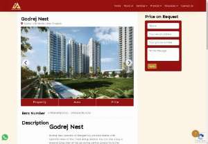 Investor Arena | Godrej Nest - Godrej Nest has thoughtfully planned homes with splendid views of the creek and grassland. Themed garden, lavish landscape etc. makes it a buyers' favorite.