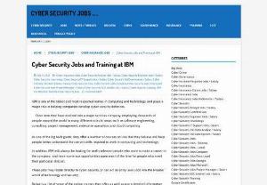Cyber Security Jobs - Jobs at IBM