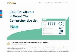 Best HR Software In Dubai - Best HR Software In DubaiDubai's thriving business landscape demands efficient and effective management of human resources. As companies grow, the need for a robust HR software becomes crucial to streamline HR processes and enhance overall productivity. To help you make an informed decision, we have compiled a list of the best HR software solutions in Dubai that have proven to be reliable, user-friendly, and customizable to meet your organization's unique requirements....