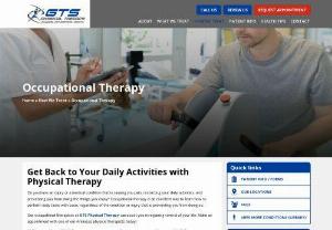 Occupational Therapy Batesville AR - GTS Physical Therapy - Improve your quality of life and perform daily activities with ease through occupational therapy services offered by GTS Physical Therapy, located in Arkansas.